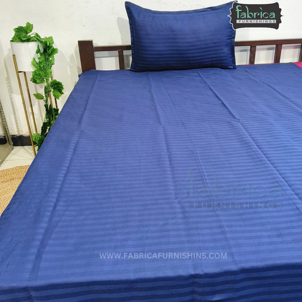 Fabby Home Single Bed Solid Bedsheet