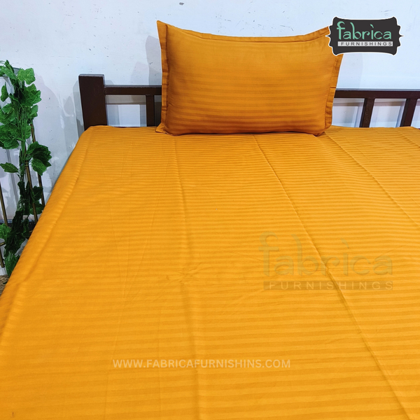 Fabby Home Single Bed Solid Bedsheet