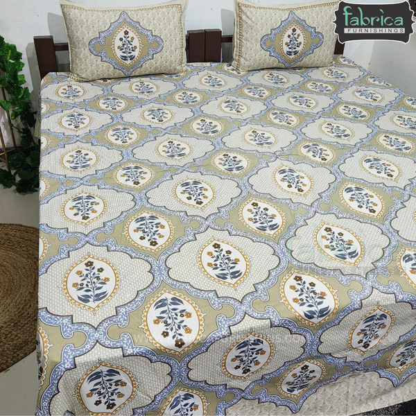 Decor Classic Print Cotton Double Bed King Size Bed Sheets