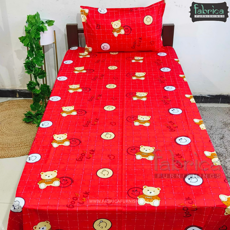 Tulip Home Pure Cotton Single Bed Sheet