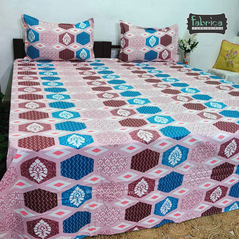 Royal Utsav Super King Size Cotton Bedsheet