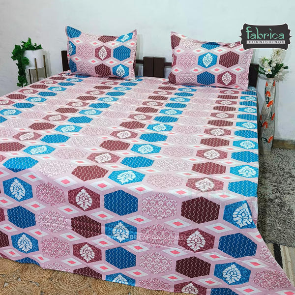 Royal Utsav Super King Size Cotton Bedsheet