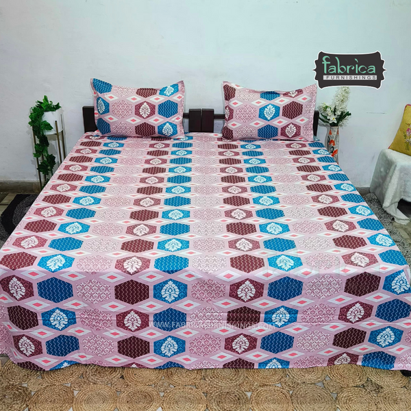 Royal Utsav Super King Size Cotton Bedsheet