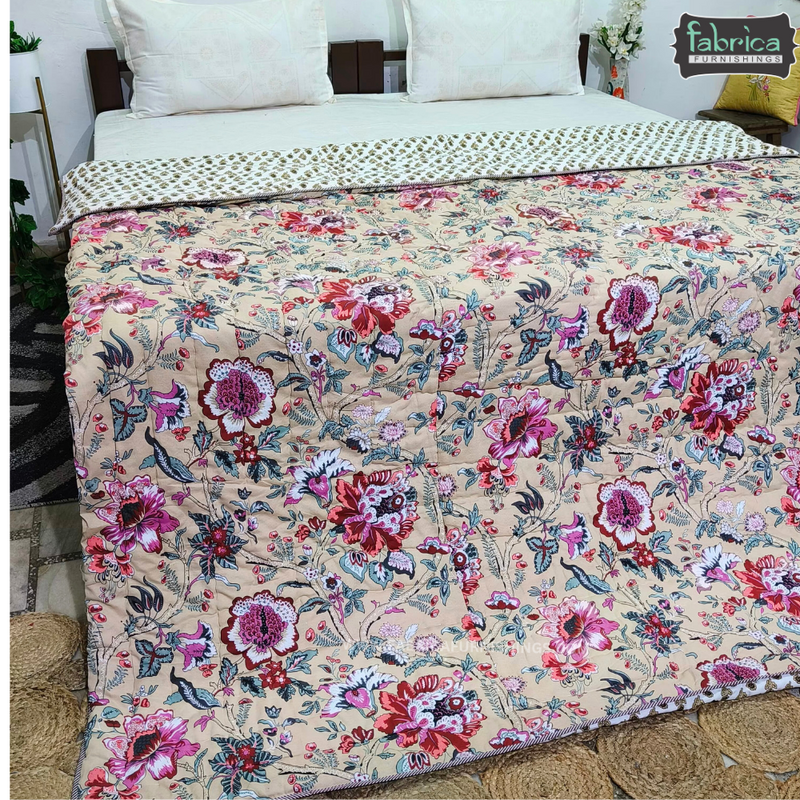 Harmony Organic Pure Cotton Double Bed AC Quilts