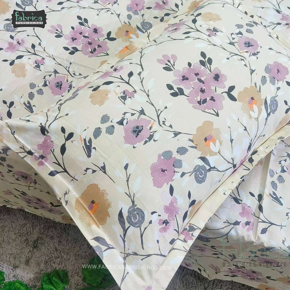 Paradise Decor Designer Print Cotton Super King Size Bed Sheets