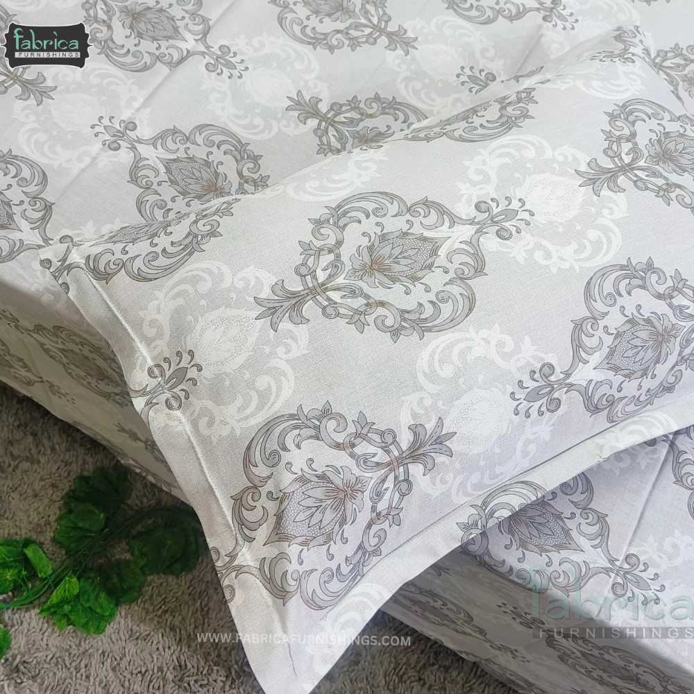 Paradise Decor Designer Print Cotton King Size Bed Sheets