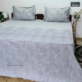 Sengol Super King Size Pure Cotton Printed Bedsheet Set