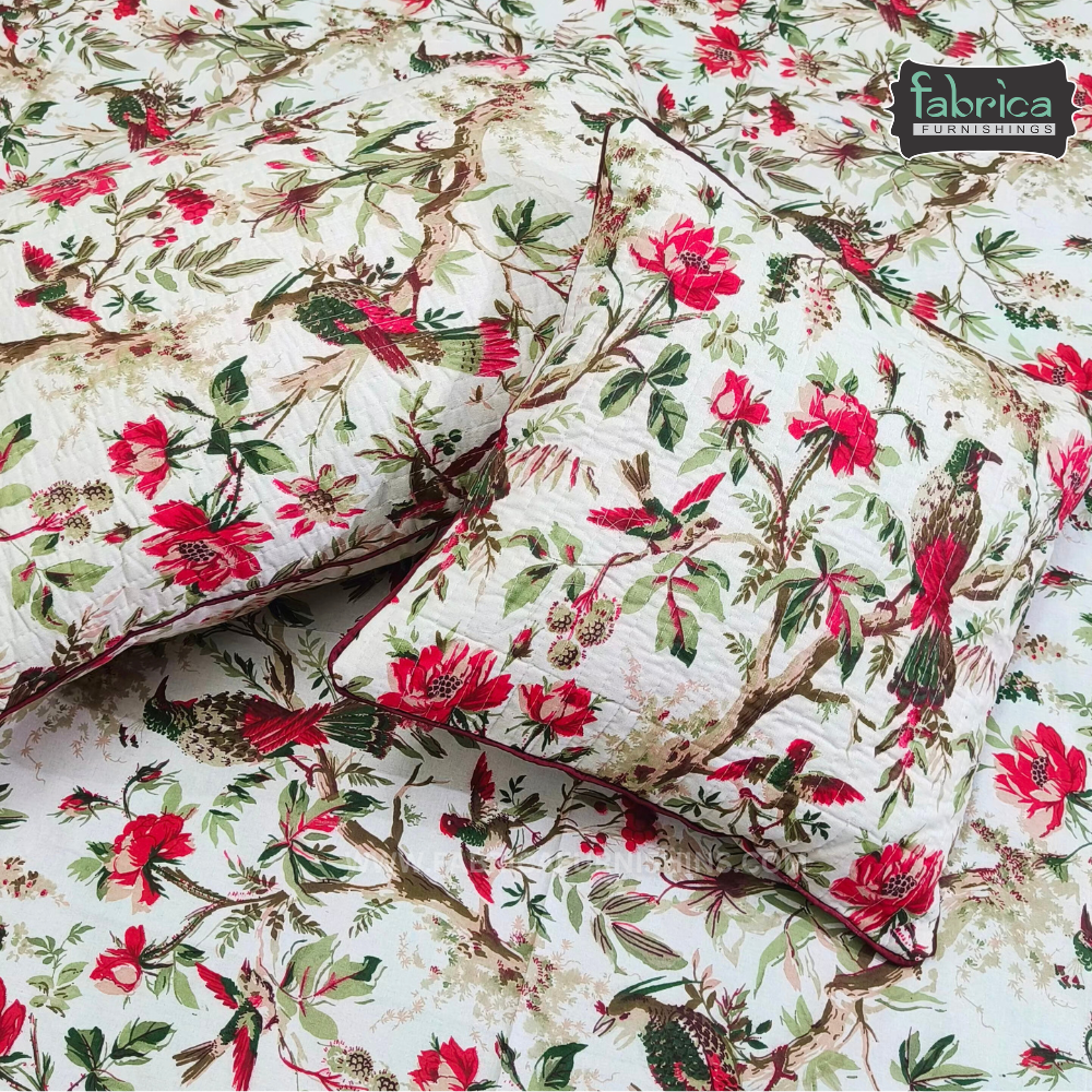 Anokhi Printed 5 pcs pure cotton King Size Bedsheet Set