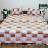 Decor Designer Print Cotton Double Bed Queen Size Bed Sheets