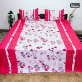 Emerald Designer embroider kingsize Double  Bedsheet
