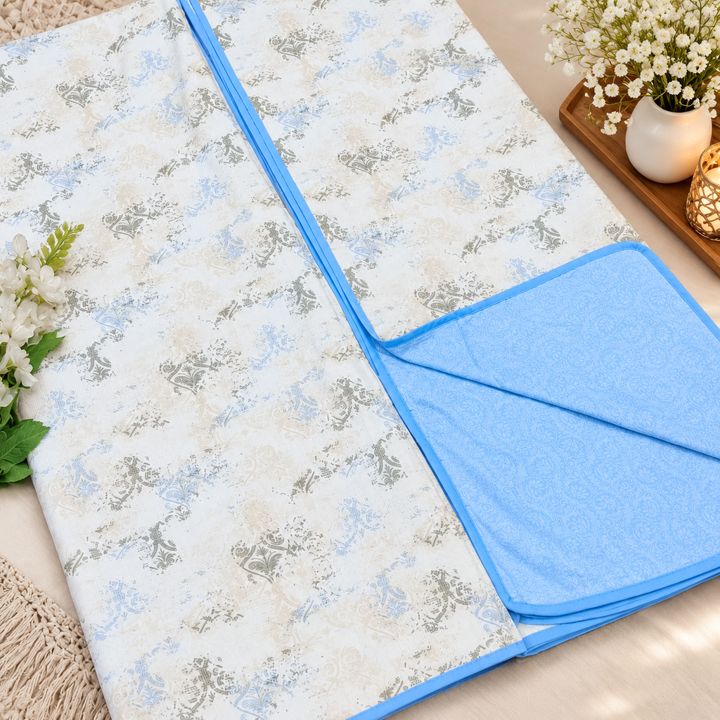 Navrang Pure Cotton Soothing Single Duvet  Pair (TEHAR)