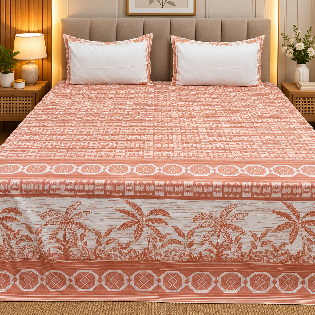 Pattern Play pure cotton king size Mix & Match  bedsheet set