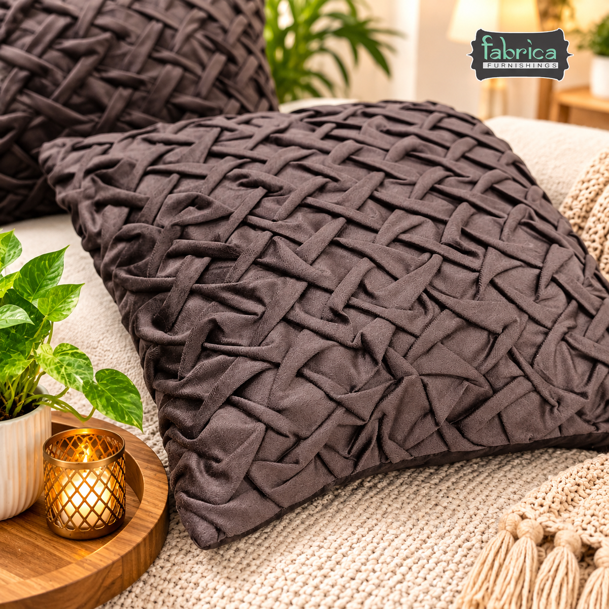 Anita's Royal Designer Cushion cover 5 Pcs Set