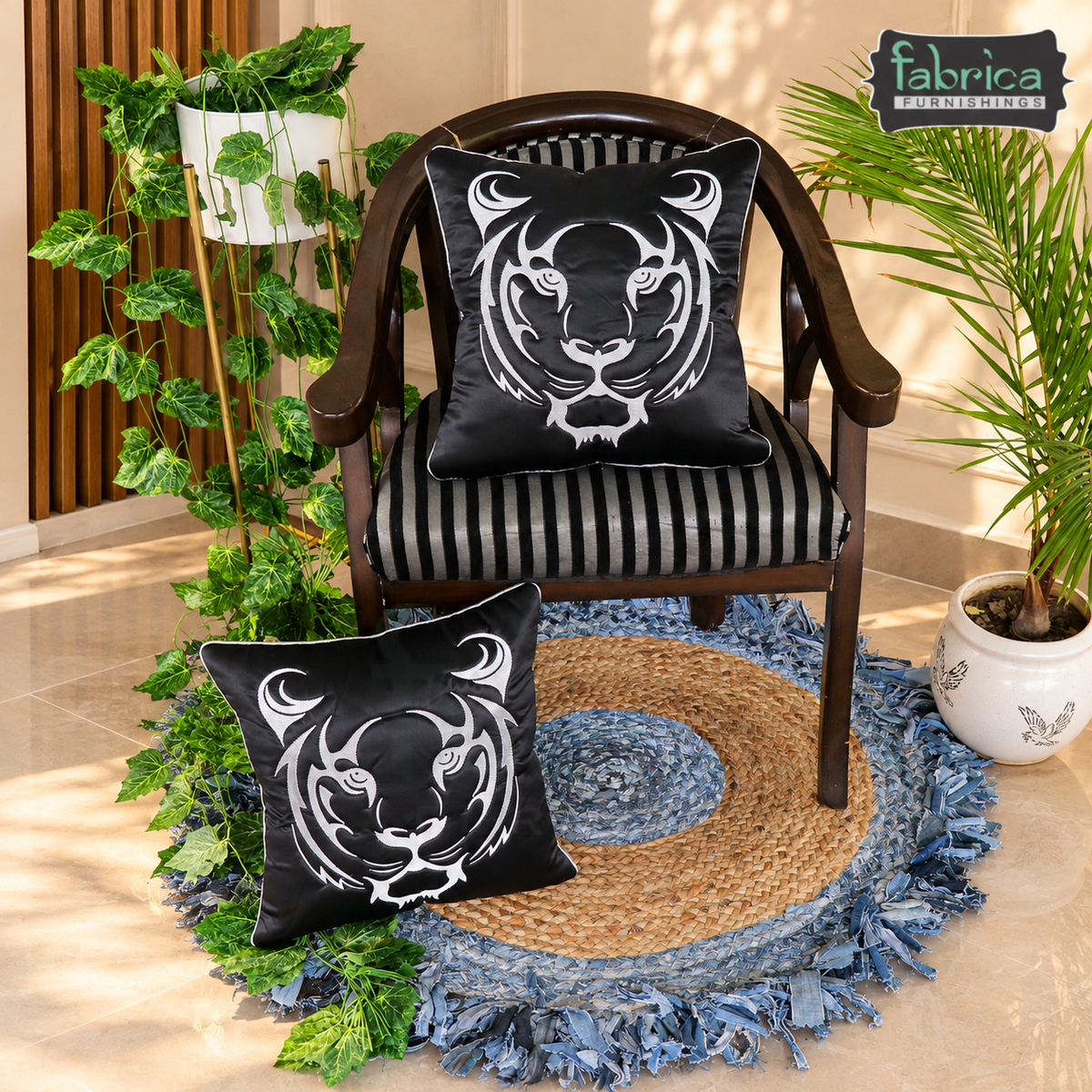 Anita's Royal  Cushion Covers (Set of 2).