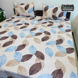 Fabby Decor Designer Super Kingsize Printed Pure Cotton Bedsheet