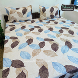 Fabby Decor Designer Super Kingsize Printed Pure Cotton Bedsheet