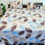 Fabby Decor Designer Super Kingsize Printed Pure Cotton Bedsheet