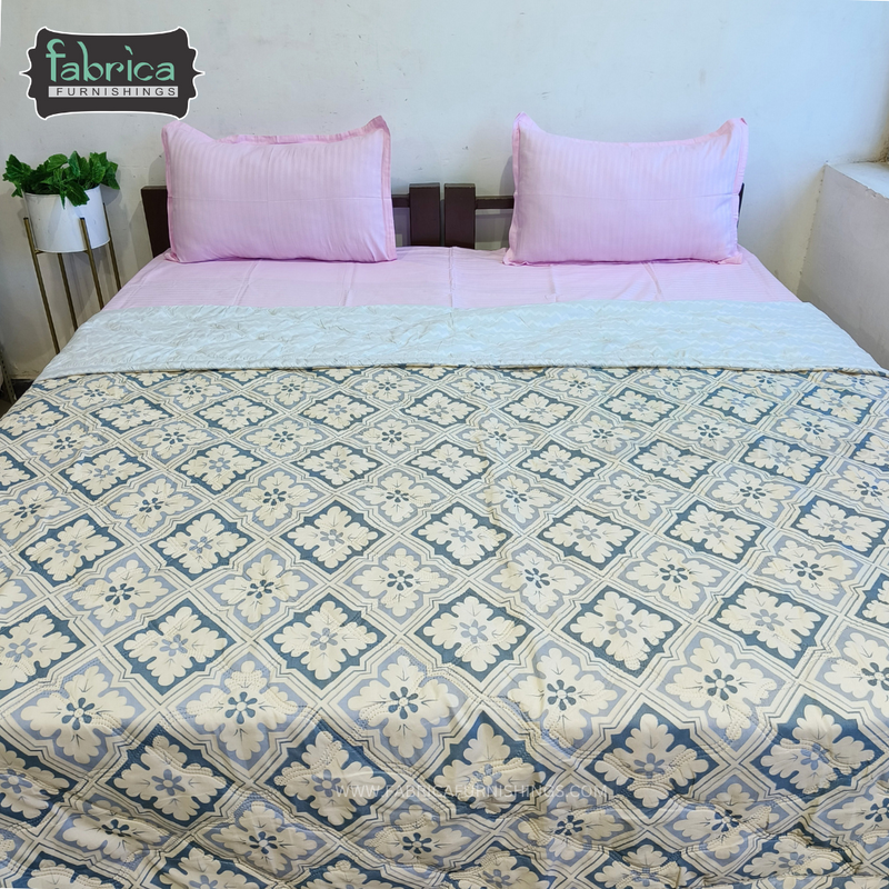Fabby Emblish Printed Comforter(Quilt)