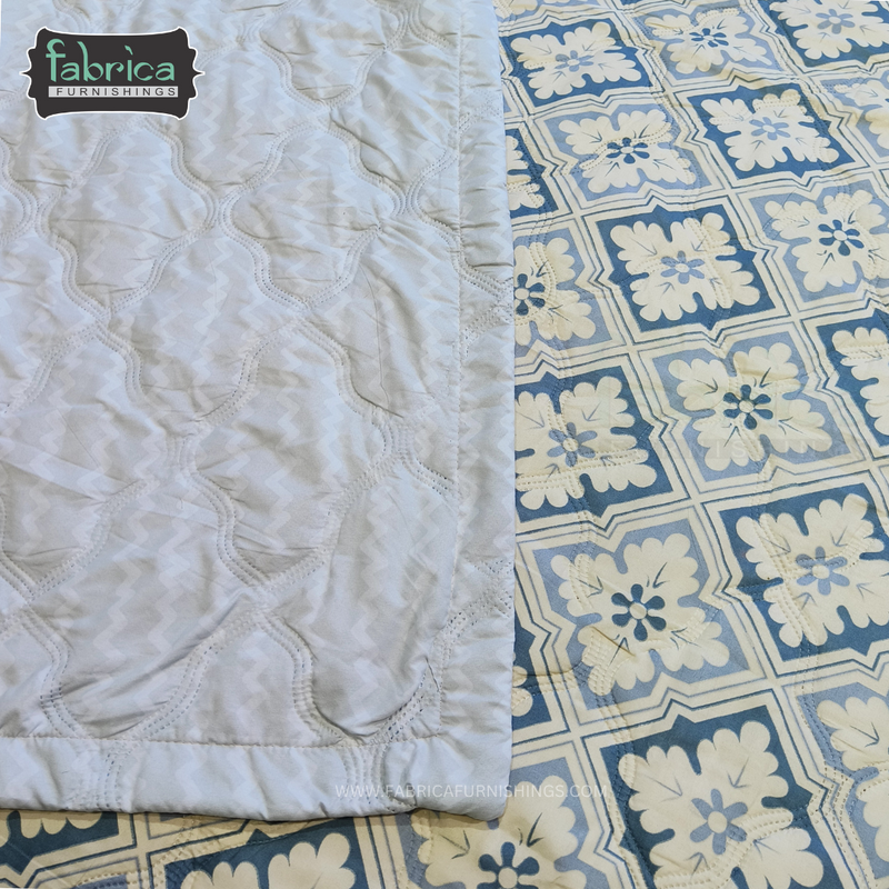 Fabby Emblish Printed Comforter(Quilt)