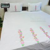Decor Classic Embroider Cotton Designer King Size Bed Sheets
