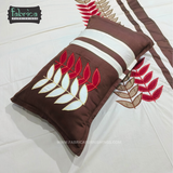 Decor Designer Embroidery Kingsize Double Bedsheet