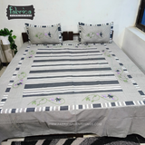 Decor Designer Embroidery Kingsize Double Bedsheet