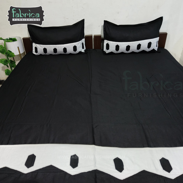 Decor Designer Embroidery Kingsize Double Bedsheet