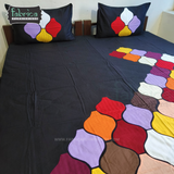 Fabby Royal Designer Patchork king Size Bed Sheets