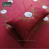 Decor Classic Embroidery Cotton Designer King Size Bed Sheets