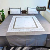 Decor Classic Embroider Cotton Designer King Size Bed Sheets