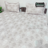 Fabby Home Abstract Print Cotton Double Bedsheet