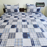 Fabby Decor Designer Super Kingsize Printed Pure Cotton Bedsheet