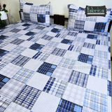 Fabby Decor Designer Super Kingsize Printed Pure Cotton Bedsheet