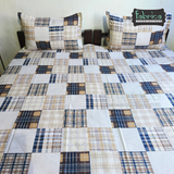 Fabby Decor Designer Super Kingsize Printed Pure Cotton Bedsheet
