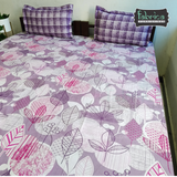 Decor classic Print Cotton  Double Bedsheet