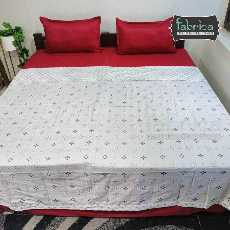 Pure Cotton Bright Double Bed AC Duvet { TEHER Or Quilt)