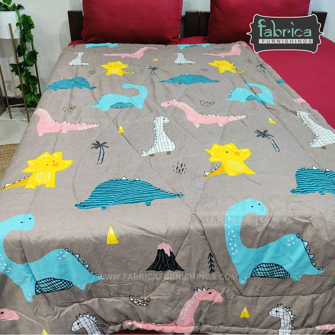 Cartoon Print Single bed Comforter(Quilt)