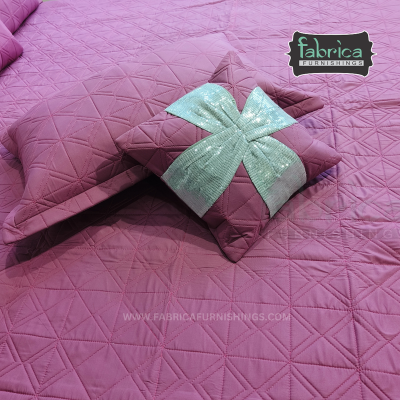 Fabby Decor Designer King Size Quilted Bedcover