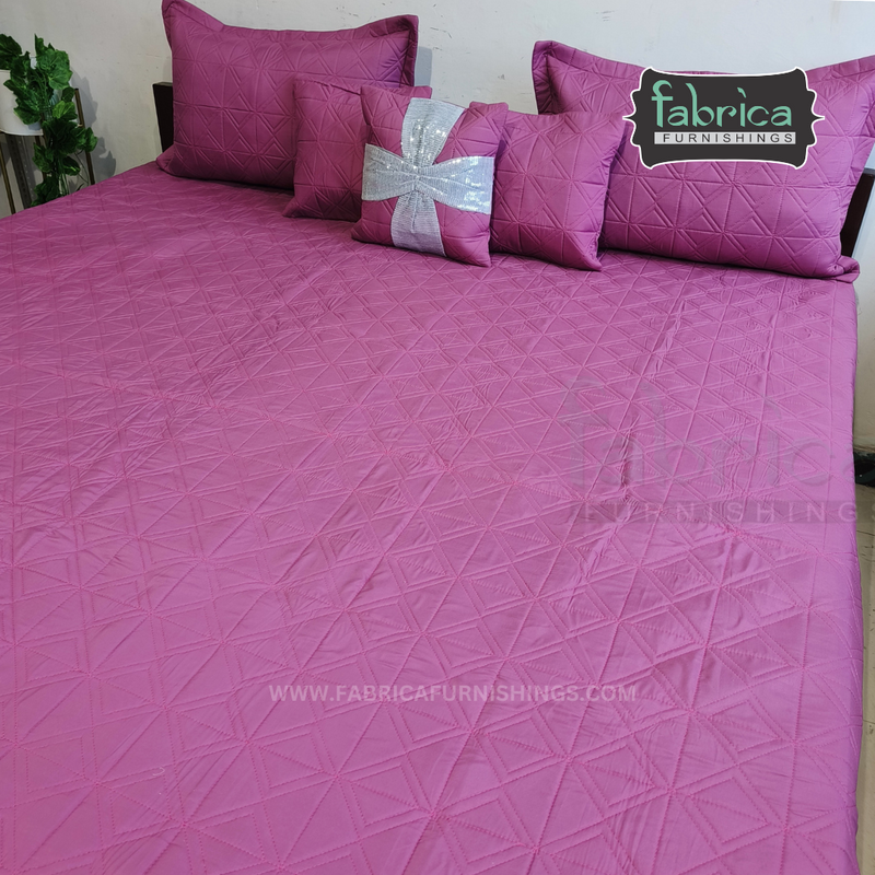 Fabby Decor Designer King Size Quilted Bedcover