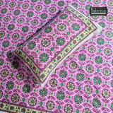 Decor Designer Print Cotton Double Bed Queen Size Bed Sheets (93*108 Inch)