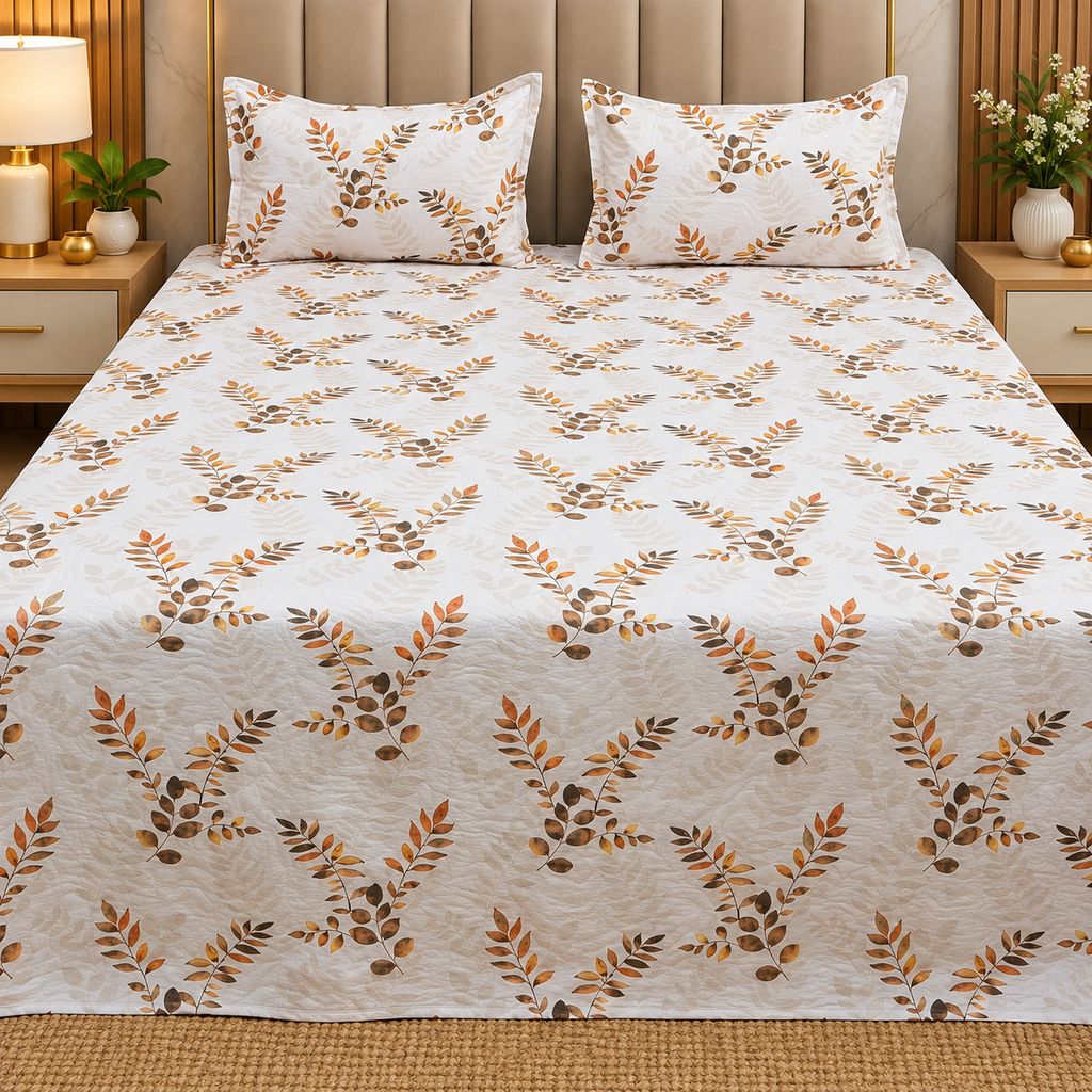 Glory Pure Cotton Premium King Size Bedsheet