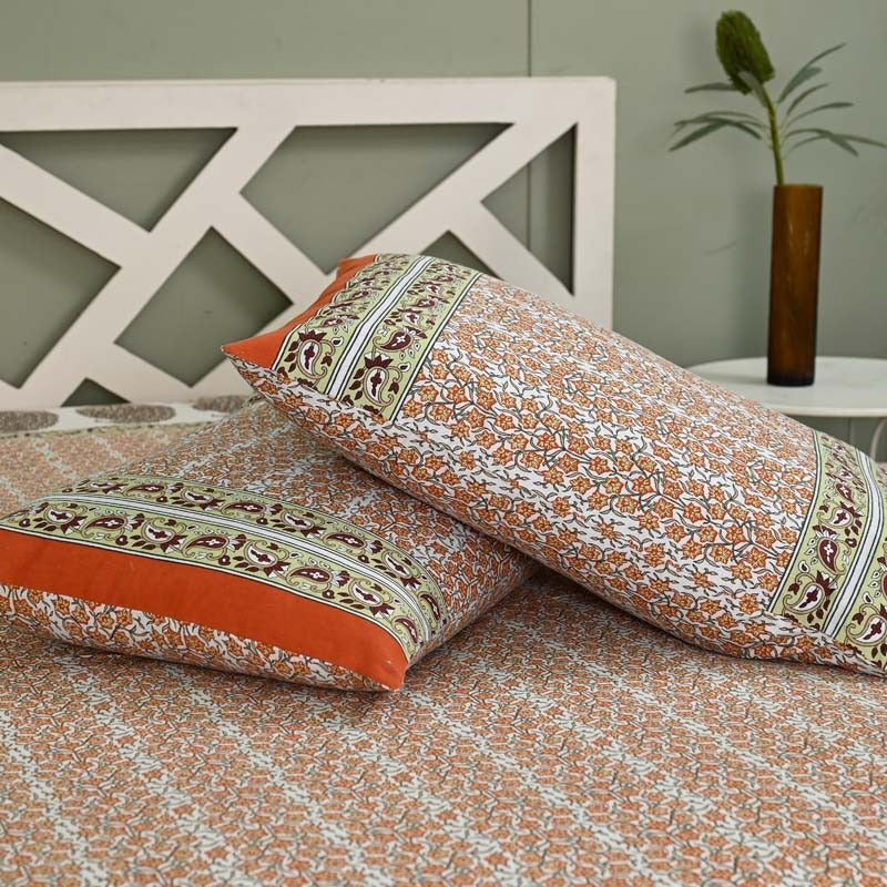 Mughal Utsav Pure Cotton King Size Bedsheet