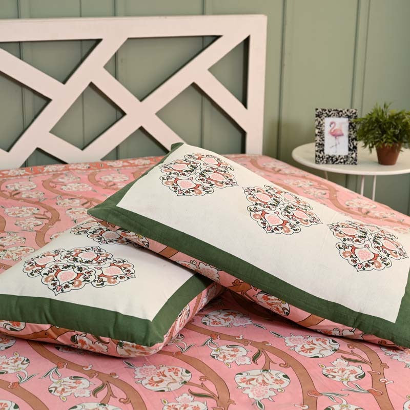 Mughal Utsav Pure Cotton King Size Bedsheet