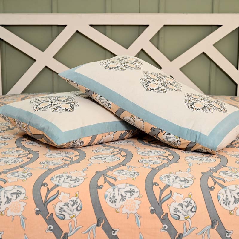 Mughal Utsav Pure Cotton King Size Bedsheet