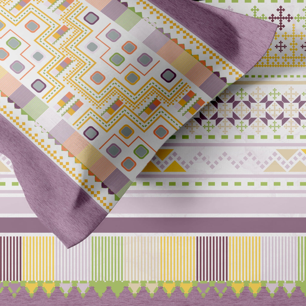 Artistry of india premium pure cotton king size bedsheet set (108*108) inches