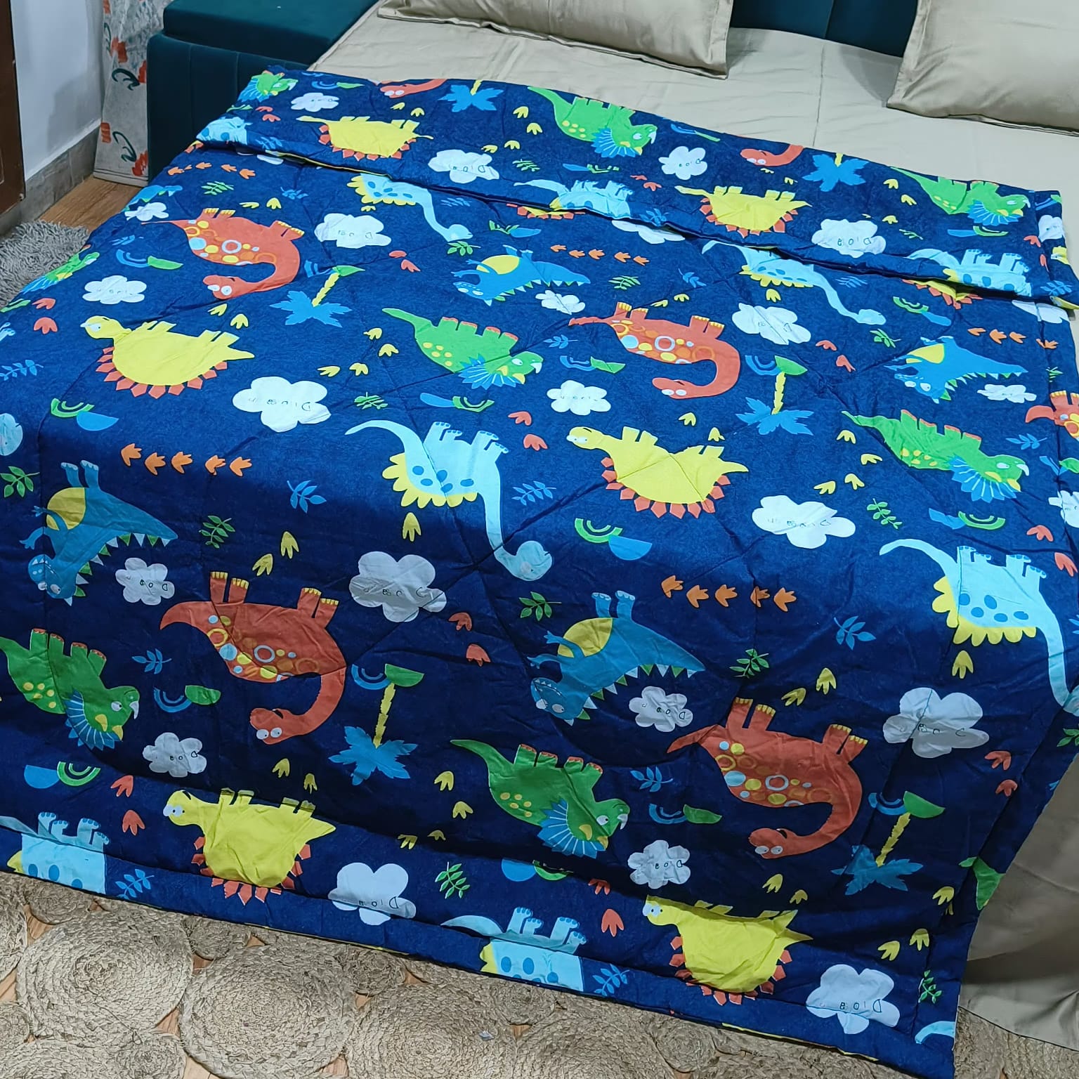 Cartoon Print Single bed Comforter(Quilt)
