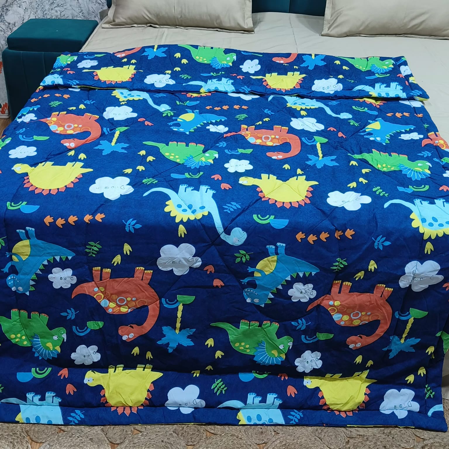 Cartoon Print Single bed Comforter(Quilt)