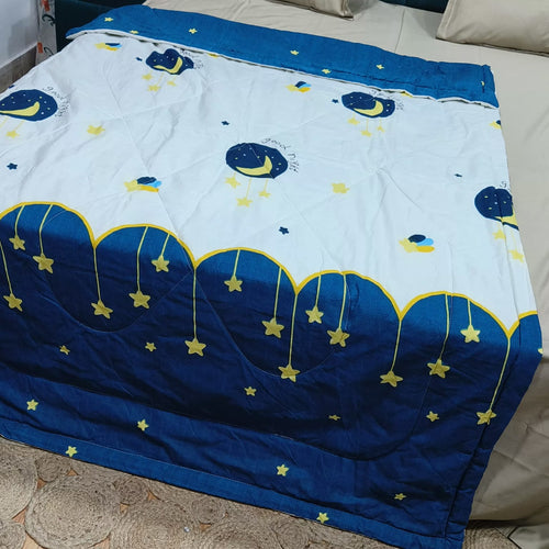 Ananta Pure Cotton Handblock Print Single Bed Bedsheet