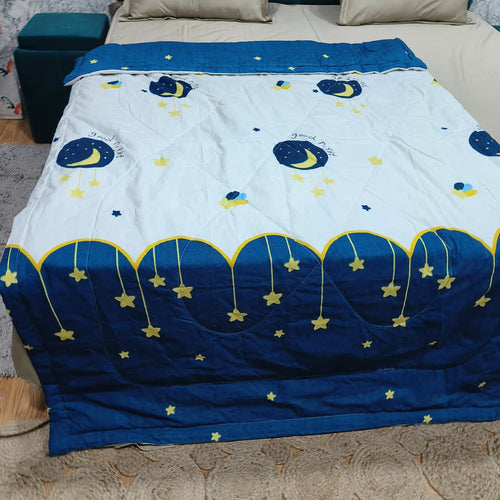 Ananta Pure Cotton Handblock Print Single Bed Bedsheet