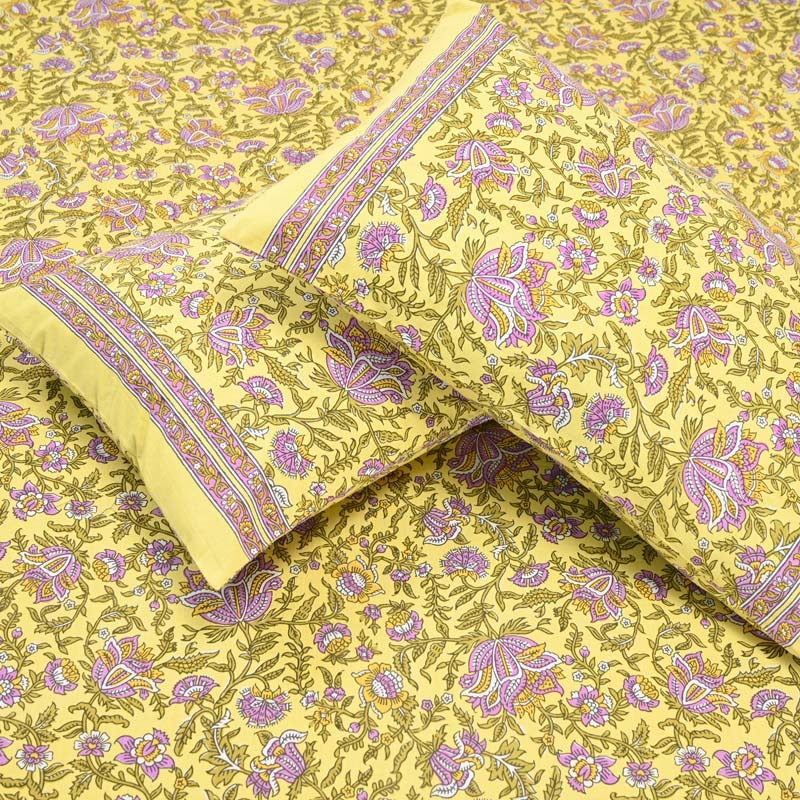 Mughal Utsav Pure Cotton King Size Bedsheet
